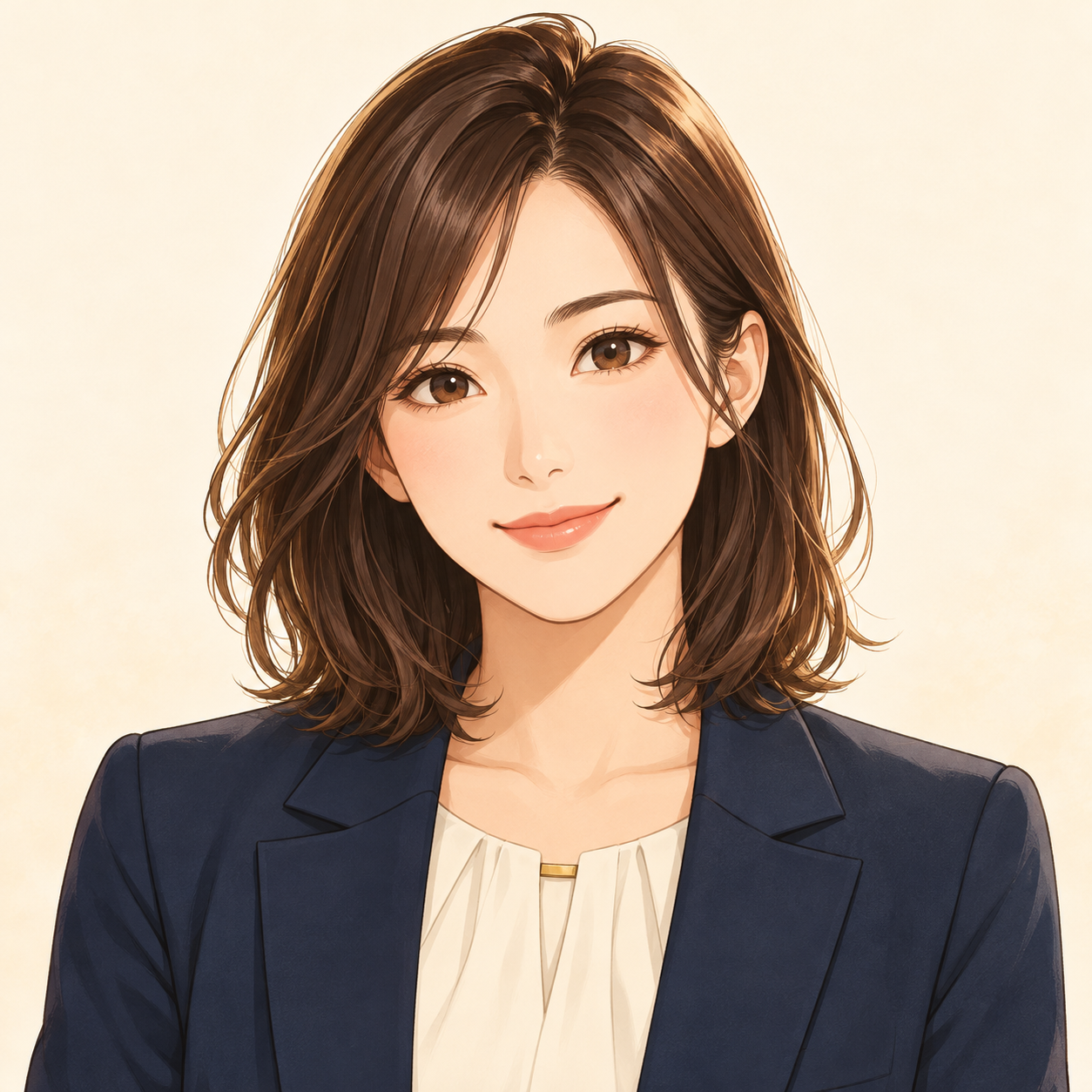 広報担当のイメージイラスト